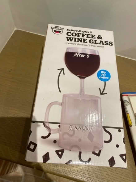 Photo of free Silly wine/coffee glass but glass gift (St Albans AL3) #1