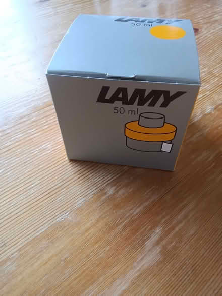 Photo of free Lamy mango coloured fountain pen ink (Westbury Fields BS9) #1