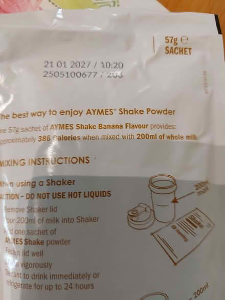 Photo of free Medicinal nutritional shake powder (Wildridings RG12) #1