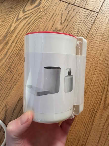 Photo of free Varpan ikea soap dispenser, bathroom dish and cup (Sutton Pools OX14) #2
