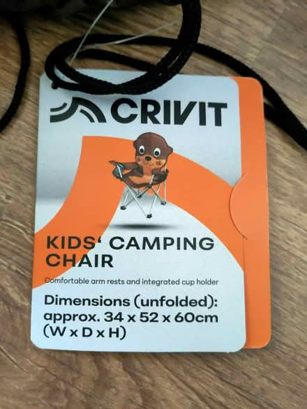 Photo of free 2 small child camping chairs (brinnington SK5) #2
