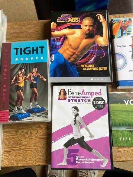 Photo of free 4 dvds and 5 vhs Exercise and Yoga (Dudleston Heath SY12) #3