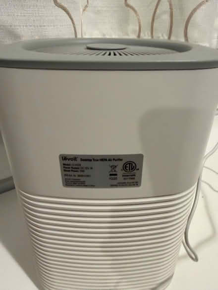 Photo of free Air purifier (Philadelphia/South Jersey) #2