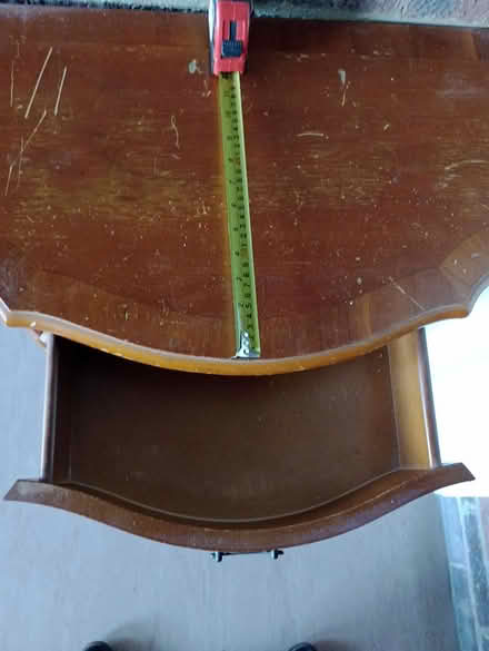 Photo of free Small hall/telephone table + draw (Bushey WD23) #3