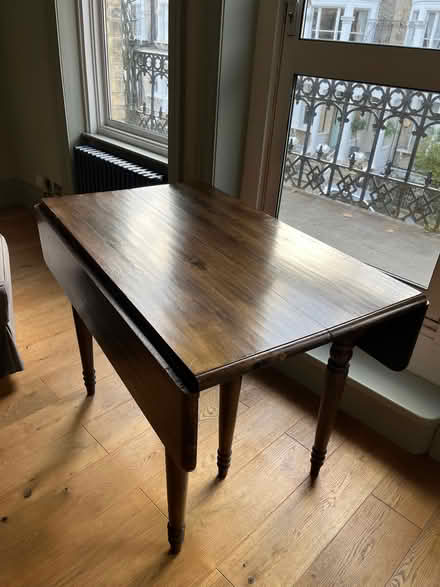 Photo of free Antique wooden table (Kensington W14) #1