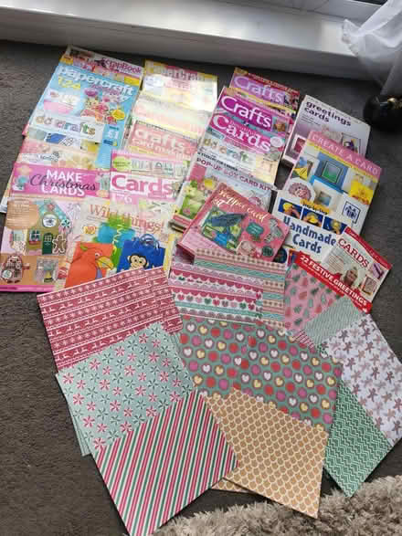 Photo of free Card making books & magazines (Loughborough LE11) #1