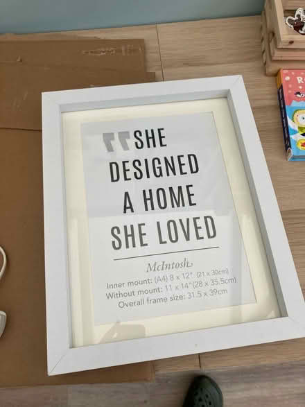 Photo of free White Wall Frame (Dublin) #1