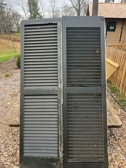Photo of free Wood shutters (Purcellville) #1