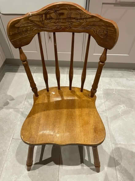 Photo of free Wooden chair (S7 Carter knowle) #1