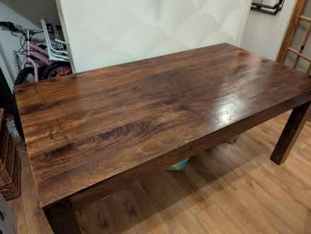Photo of free Large solid wood table (WN5) #1