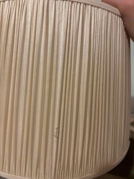 Photo of free 2x pink glass Laura Ashely lamps (Hammersmith) #2