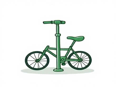 Photo of Traditional Bicycle Pump, 30cm Long. (Cainscross GL5) #1