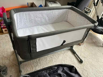 Photo of free Kinderkraft bedside crib (BR4) #4