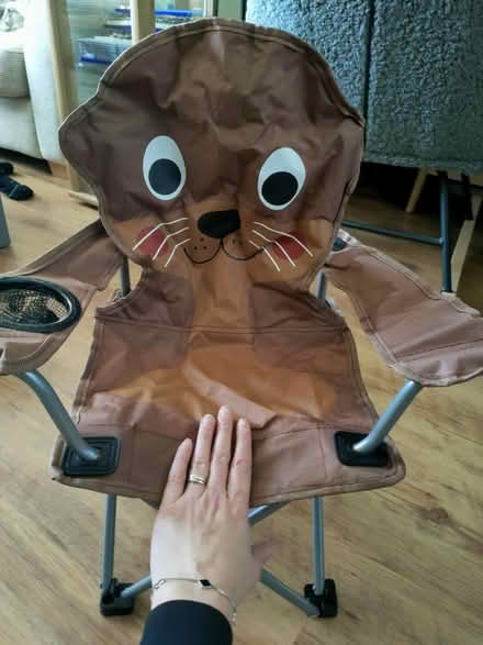 Photo of free 2 small child camping chairs (brinnington SK5) #1