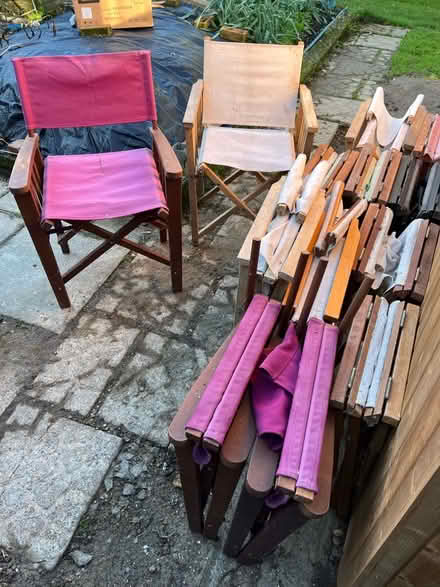 Photo of free Folding Chairs (Linkhill TN18) #1