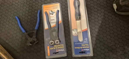 Photo of free Mosaic tools & some tiles (West Oxfordshire OX28) #1