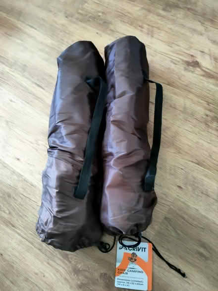 Photo of free 2 small child camping chairs (brinnington SK5) #4