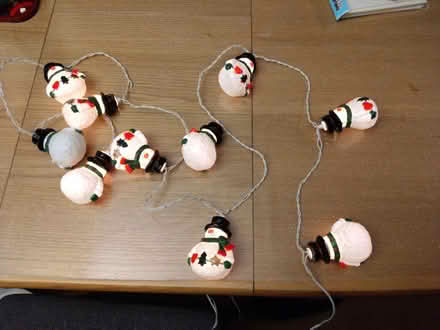 Photo of free Snowman lights (Leckhampton GL53) #2