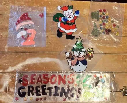 Photo of free Xmas window stickers (BT6) #2