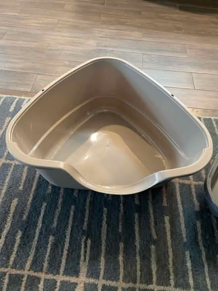 Photo of free Kitty Litter Pans-Never Used (Arlington Forest) #1
