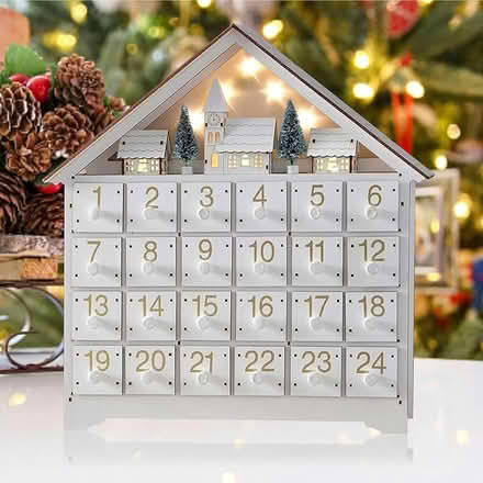 Photo of Wooden Advent Calendar (L5L 5P5) #1