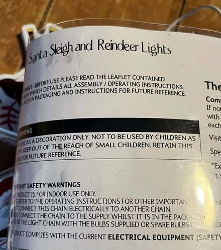 Photo of free Broken xmas lights (BT6) #2