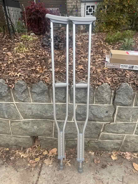 Photo of free Crutches (Potomac Ave SE & 18th St SE) #1