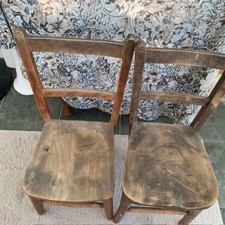 Photo of free Children's wooden chairs (Sanderstead CR2) #2