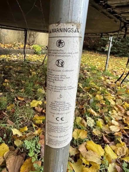 Photo of free 10ft Trampoline (Steep GU32) #3