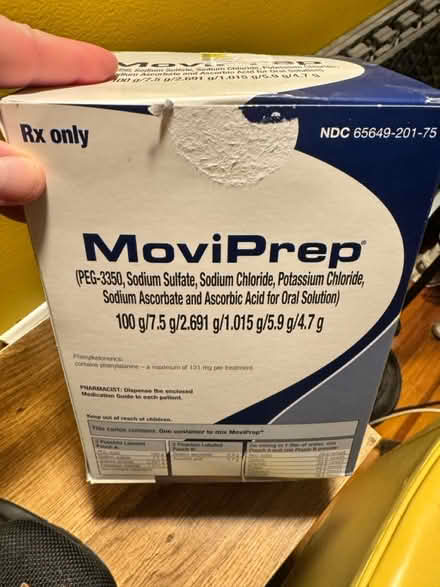 Photo of free Colonoscopy prep (Langdon) #1