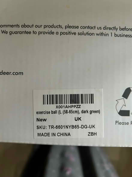 Photo of free Exercise Ball (Nailsworth) #3