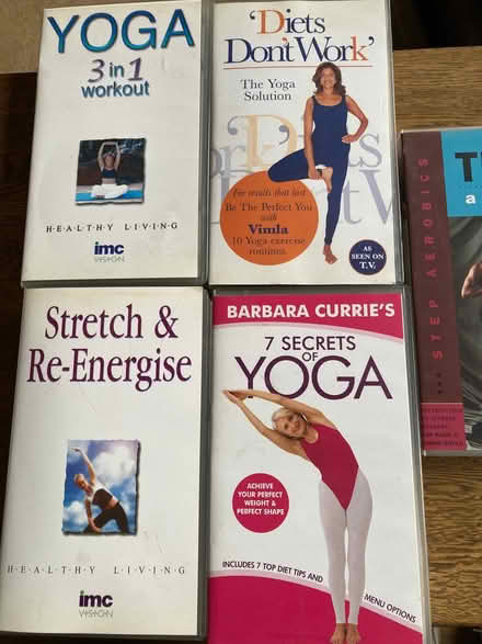 Photo of free 4 dvds and 5 vhs Exercise and Yoga (Dudleston Heath SY12) #2