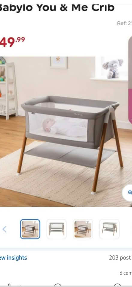 Photo of free Next to me crib (Prescot) #1