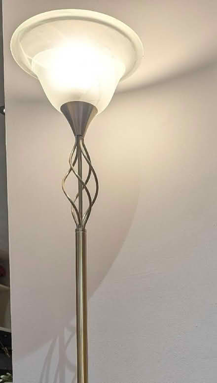 Photo of free Standard lamp (brass coloured) (Sunny Hill DE23) #2