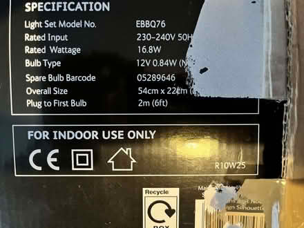 Photo of free Light up HoHoHo sign (BT6) #2