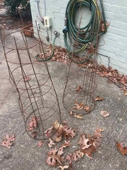 Photo of free 6 Tomato cages (Chevy Chase DC) #1