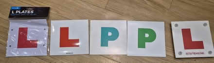Photo of free L & P plates for learner/new driver (Great Bookham KT23) #1