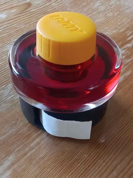 Photo of free Lamy mango coloured fountain pen ink (Westbury Fields BS9) #2