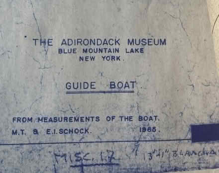 Photo of free Plans for a Wooden Guide Boat -- Irvington Area #4
