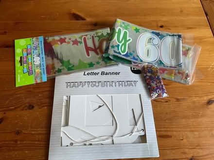 Photo of free 60th Birthday banners (Hounslow TW3) #1