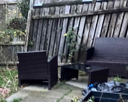 Photo of free Garden seating and table (Borehamwood) #2