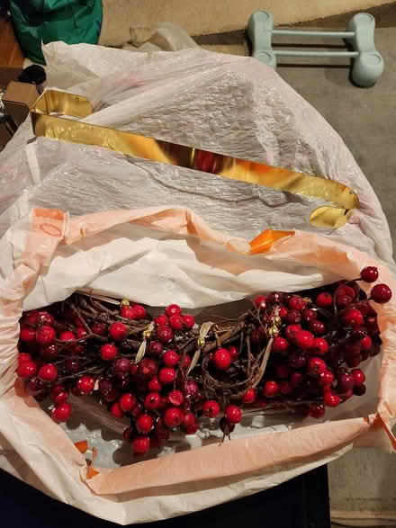 Photo of free Wreath with Door Hanger (SE Denver) #2