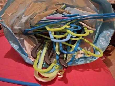 Photo of free Bag of children's clothes hangers (Streatham SW16) #2