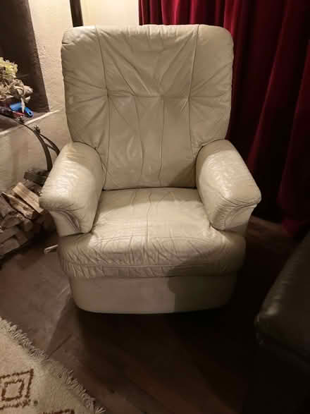 Photo of free Leather recliner (Lochwinnoch PA12) #1