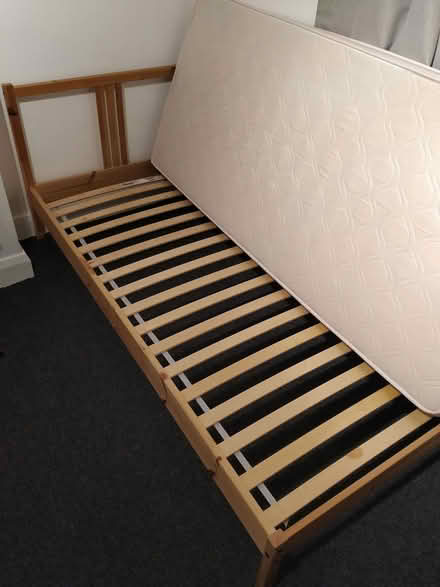 Photo of free Ikea single bed and mattress (333 Meadow Lane OX4) #2
