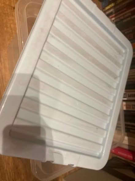 Photo of free 35 litre plastic box with lid (Lewes BN7) #1