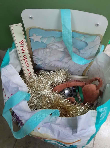 Photo of free Large bag of Christmas decorations (Buxted TN22) #1