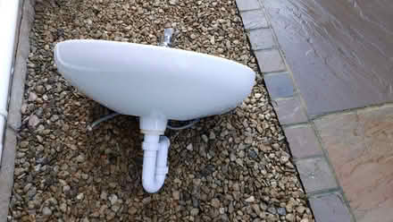 Photo of free Cloakroom Sink and Towel Rail (Fifehead Magdalen SP8) #2