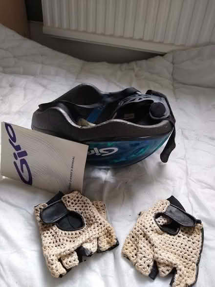 Photo of free Cycle Helmet and gloves (Emsworth PO10) #1