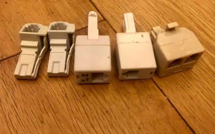 Photo of free RJ11 cables and adapters to BT 6312. (Highway SL6) #2